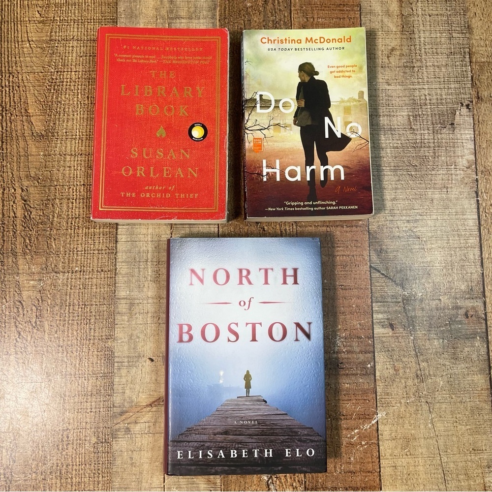 Mystery Book Bundle Thriller North Of Boston The Library Book Susan Orlean